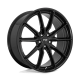 Niche Rainier M240 22x9 +38 Gloss Black premium Euro wheel