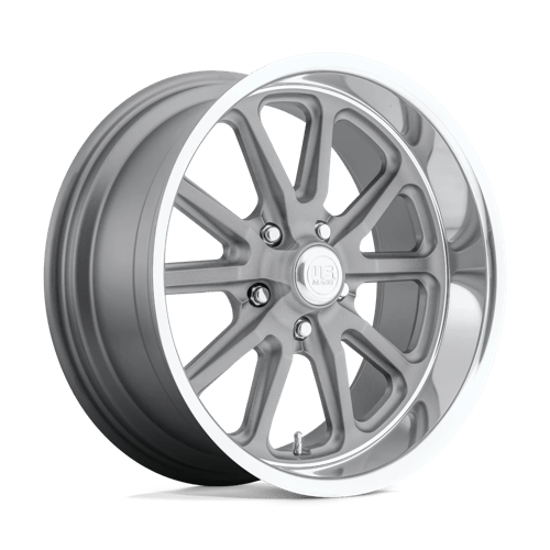 US Mag 1PC Rambler 18x7 +1 Gray with a Polished Lip