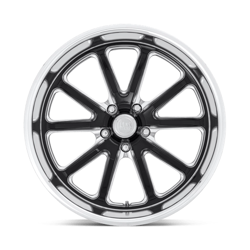 US Mag 1PC U117 RAMBLER 18x7 +1 Gloss Black Milled