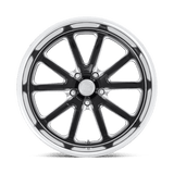 US Mag Rambler 20x8 Gloss Black Milled Polished Lip premium muscle car wheel