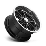 US Mag U121 Rambler 20x8 Gloss Black premium truck wheel