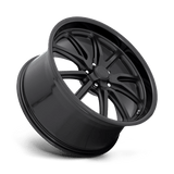 US Mag Rambler U123 20x8 +01 Gloss Black Matte Black premium wheel