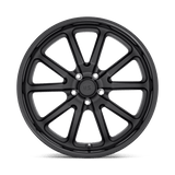 US Mag Rambler 18x9.5 Matte Black Gloss Lip premium custom wheel