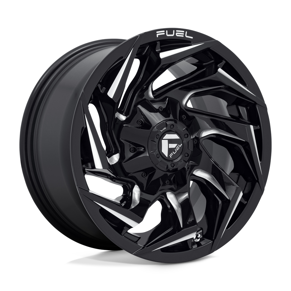 Fuel 1PC D753 REACTION Black wheel