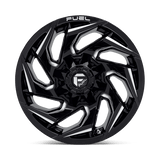 Fuel 1PC D753 REACTION 18x9 +1mm Gloss Black Milled
