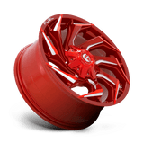 Fuel 1PC D754 REACTION 20x9 +20mm Candy Red Milled