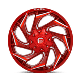Fuel 1PC D754 REACTION 20x9 +20mm Candy Red Milled