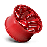 Fuel 1PC D754 REACTION 22x12 -44mm Candy Red Milled