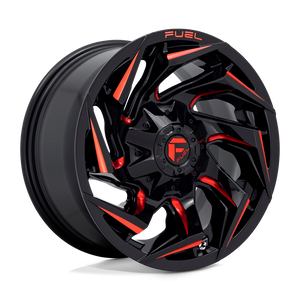 Fuel 1PC D755 REACTION Black wheel