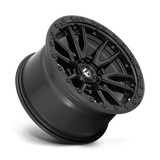 Fuel 1PC Rebel 6 20x9 +20mm Matte Black with Simulated Beadlock (6x139.7)
