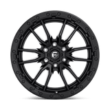 Fuel 1PC D679 REBEL 20x10 -18mm Matte Black