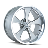 Ridler 645 Grey Machined And Po wheel
