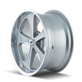 Ridler 645 Gloss Grey Machined And Polish