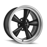 Ridler 675 Matte Black Machined wheel