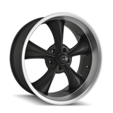 Ridler 695 Matte Black Machined wheel