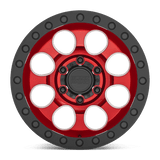 Black Rhino RIOT 17x9 +12 Candy Red with Black Ring & Bolts   truck wheel