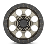 Black Rhino RIOT 17x8.5 -38 Matte Bronze with Black Ring & Bolts   truck wheel