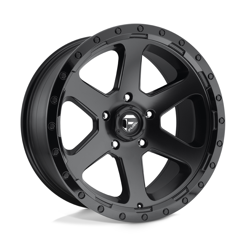 Fuel 1PC D589 RIPPER Black wheel