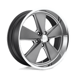 US Mag U120 Roadster 20x9.5 Matte Gun Metal Machined premium muscle truck wheel