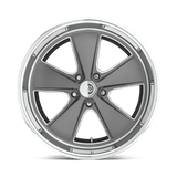 US Mag U120 Roadster 20x9.5 Matte Gun Metal Machined premium muscle truck wheel