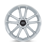Rotiform R192 BTL 22x12 +55mm Gloss Silver with Machined Face (5x130)