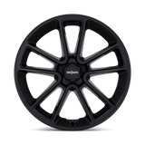 Rotiform R194 BTL 22x10 +60mm Matte Black with Black Cap And Inside Spokes (5x130)