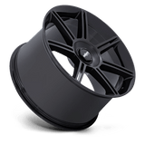 Rotiform FRA 22x10 +56mm Gloss Black with Matte Black Spokes
