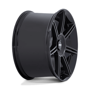 Rotiform FRA 22x10 +56 Gloss Black with Matte Black Spokes