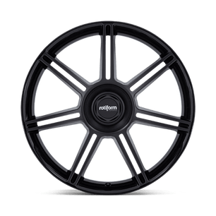 Rotiform FRA 22x10 +56 Gloss Black with Matte Black Spokes