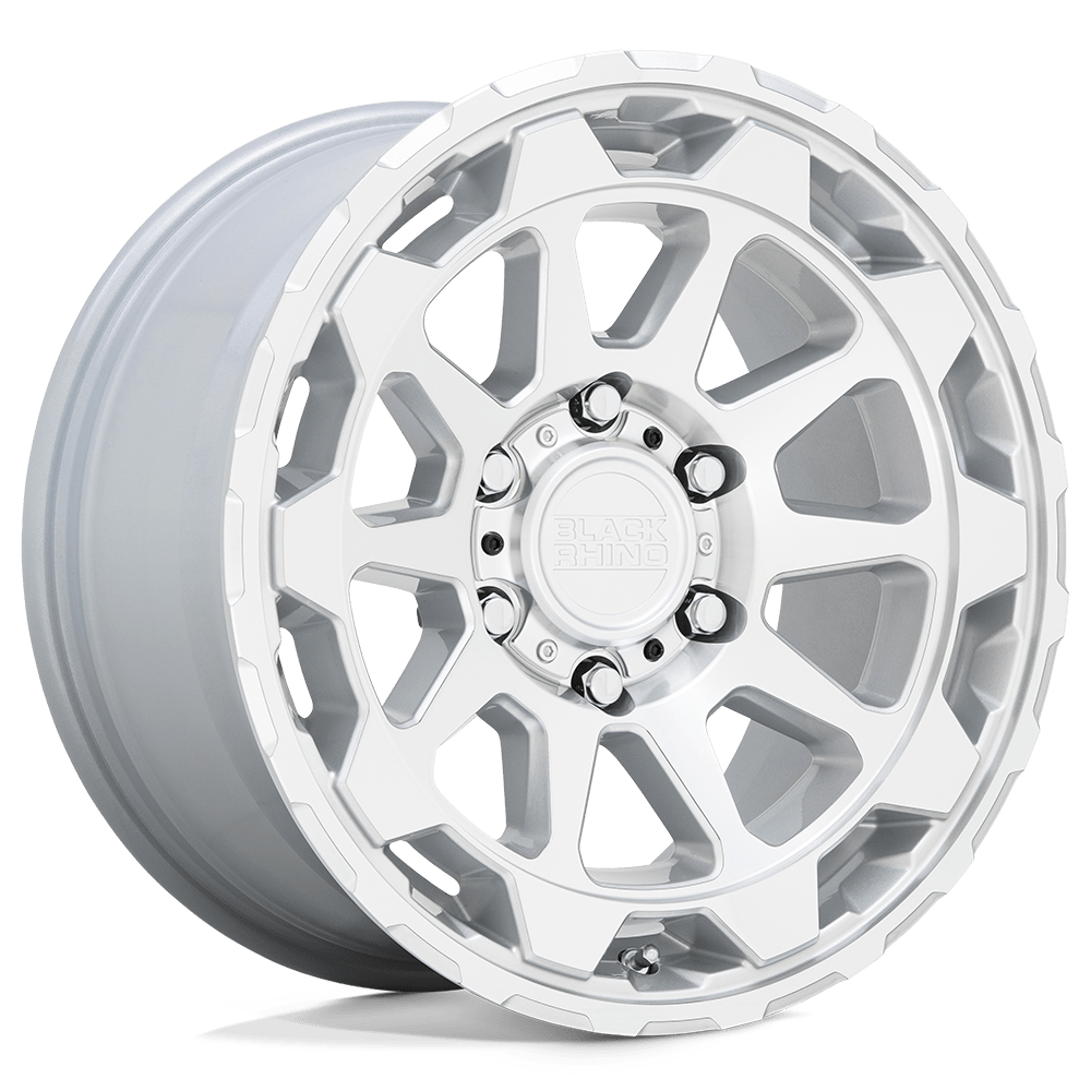 Black Rhino ROTOR Silver wheel