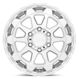 Black Rhino ROTOR 18x9 +12mm Gloss Silver with Mirror Cut Face