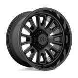 XD XD864 ROVER 20x10 -18mm Satin Black With Gloss Black Lip