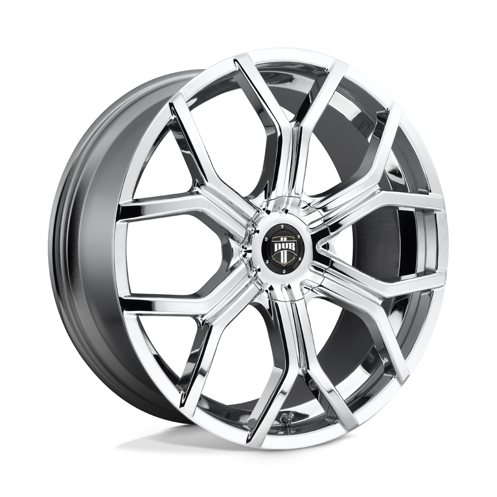 DUB 1PC S207 ROYALTY Chrome wheel