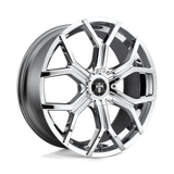 DUB 1PC S207 ROYALTY Chrome wheel
