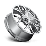 DUB 1PC S207 ROYALTY 24x9.5 +30mm Chrome Plated