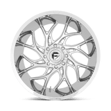 Fuel 1PC D740 RUNNER 22x12 -44mm Chrome (8x165.1)