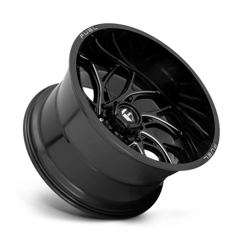 Fuel 1PC Runner 20x8.25 -265 Gloss Black with Milled Spoke Edges