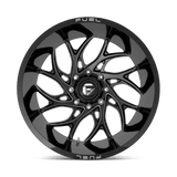 Fuel 1PC D741 RUNNER 20x9 +1mm Gloss Black Milled (8x170)