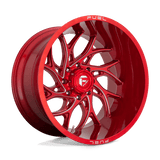 Fuel 1PC D742 RUNNER 20x9 +1mm Candy Red Milled