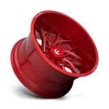Fuel 1PC D742 RUNNER 20x10 -18mm Candy Red Milled