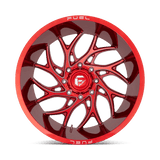 Fuel 1PC D742 RUNNER 20x9 +1mm Candy Red Milled