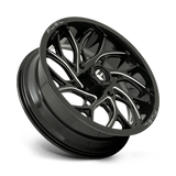 Fuel UTV D741 Runner 20x7 Gloss Black Milled UTV wheel