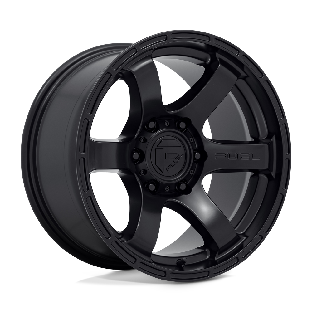 Fuel 1PC D766 RUSH Black wheel