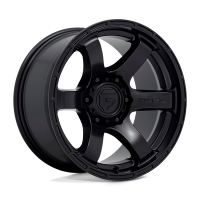 Fuel 1PC D766 RUSH Black wheel