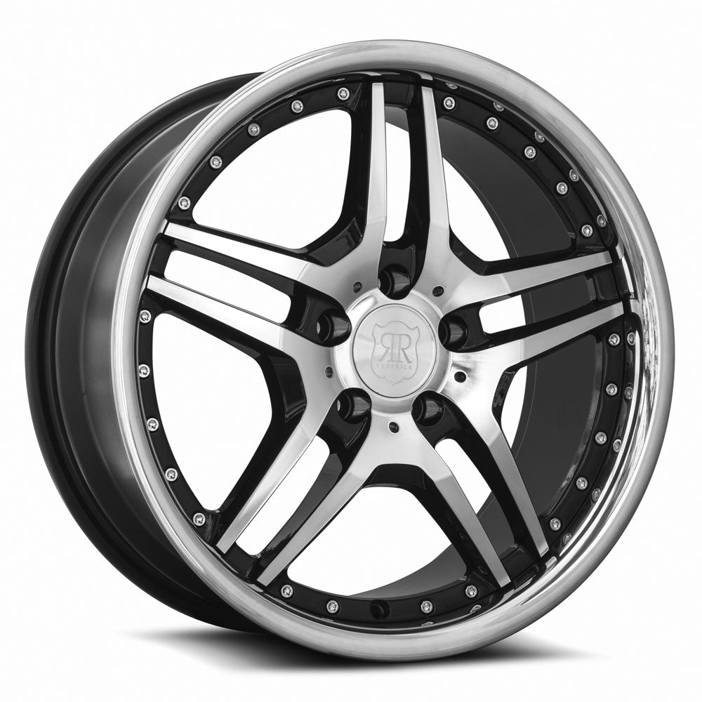 MRR RW2 Black/Chrome wheel