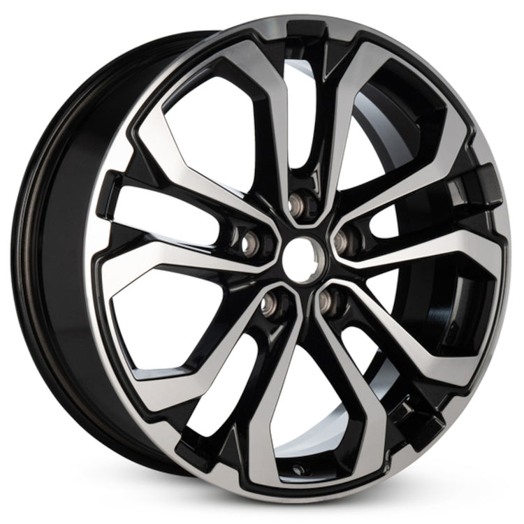 Road Ready RRW-5899 Gloss Black with Machined Spoke Faces