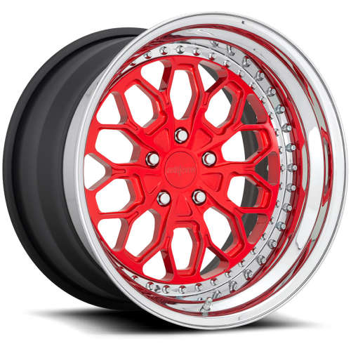 Rotiform Forged BTC Candy Red wheel
