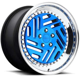 Rotiform Forged IDK Candy Blue wheel