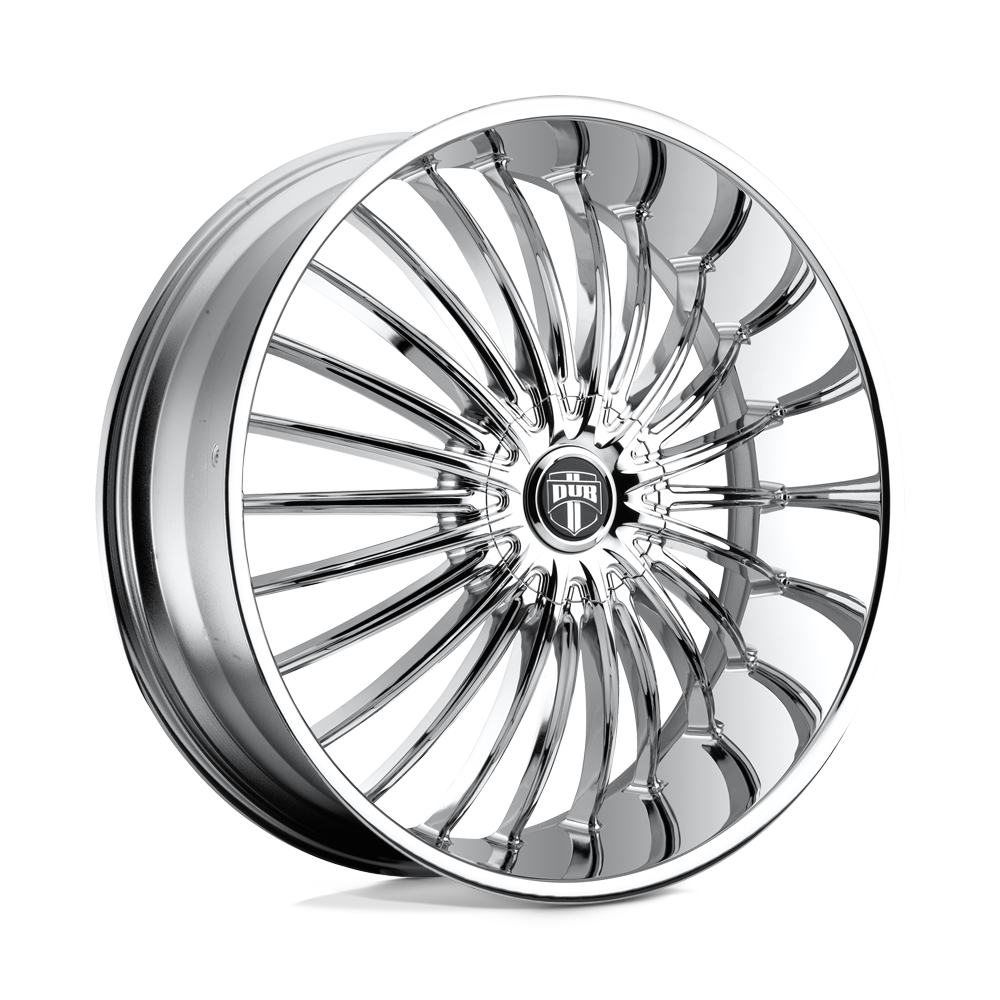 DUB 1PC S140 SUAVE Chrome wheel
