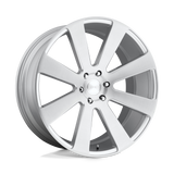 DUB 1PC 8 Ball Silver wheel